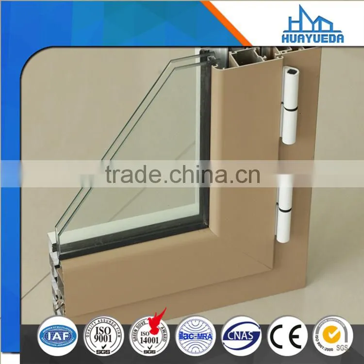 Shape Aluminum Window Profiles with Different Surface Treatment