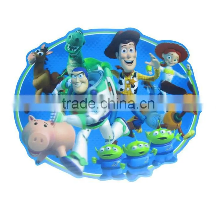 Newest Design Top Quality Alibaba Express 3D Lenticular Printing Pp Table Mats