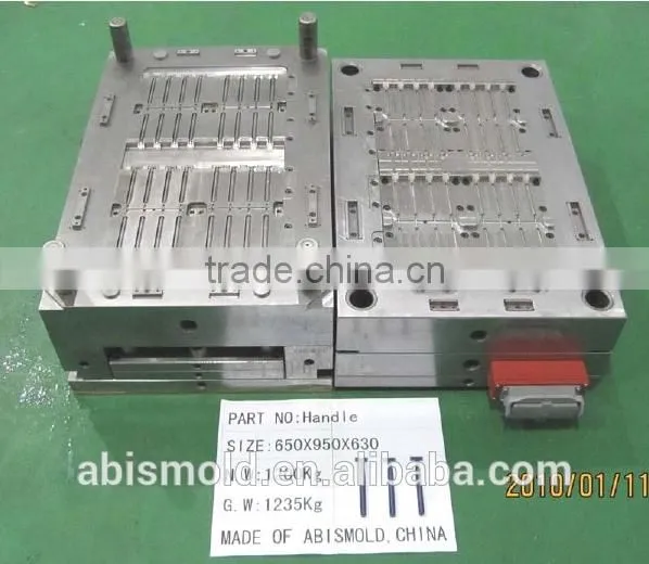16 cavities Overmold for shaver handle Plastic injection mould and moulding Mould Maker