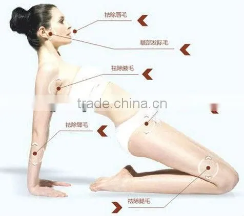 Professional ipl hair removal machine Button control