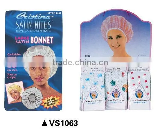plastic shower caps for women