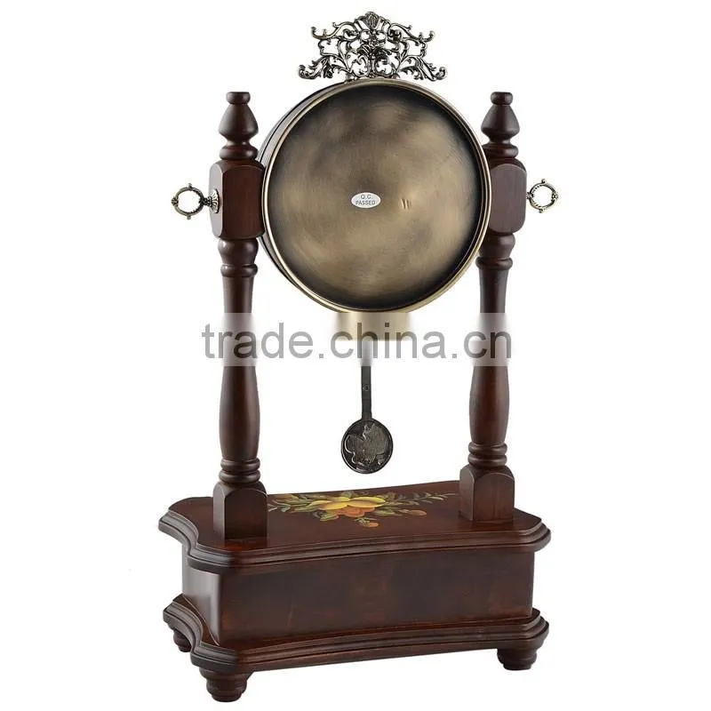 Solid Wood table clock wedding giveaway gift