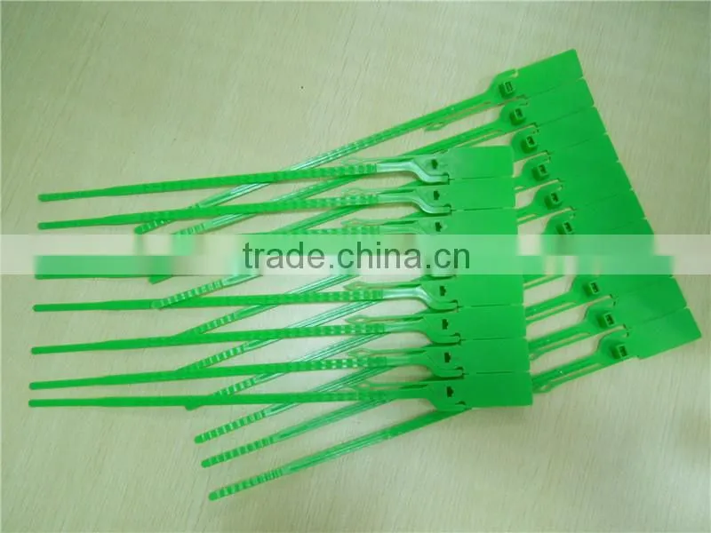One Time Use Lock Plastic Security Seal for Bags and Luggage DP-350FY