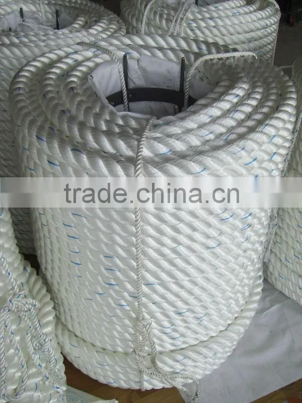 packing rope/ twine pp rope /mooring rope/used ship rope/ polyester rope