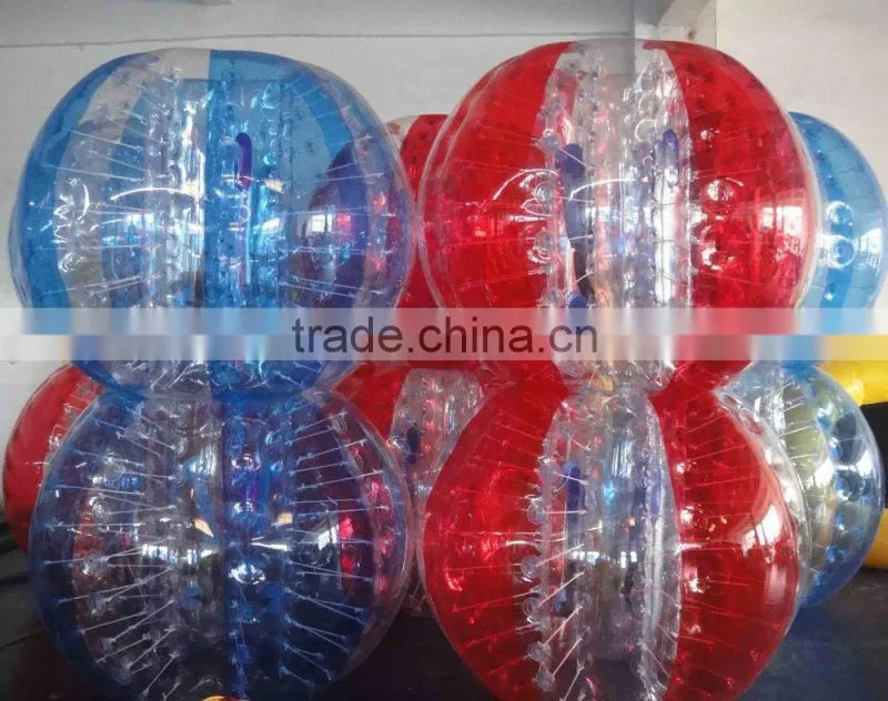 inflatable human soccer bubble/loopyball/ human hamster ball