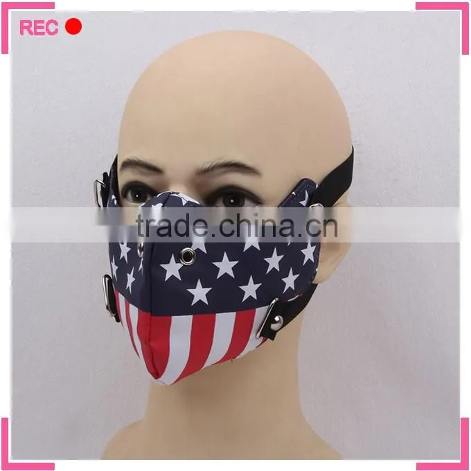 Face mask maker printed Flag of the United States, wholesale face mask price