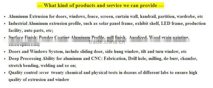 6000 series aluminium extrusion profile for elegant curtain wall with good quality/aluminium curtain wall profile