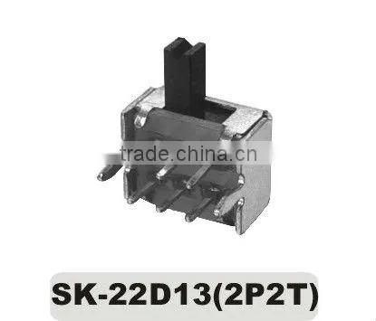 Sk-22D13(2P2T) 2p2t mini slide switch