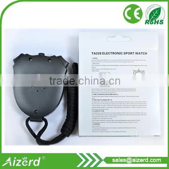 single channel large display stopwatch