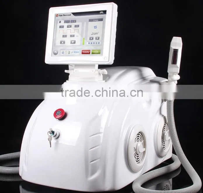 Mini ipl beauty machine / painfree fast hair removal IPL SHR / shr ipl acne removal for spa salon use