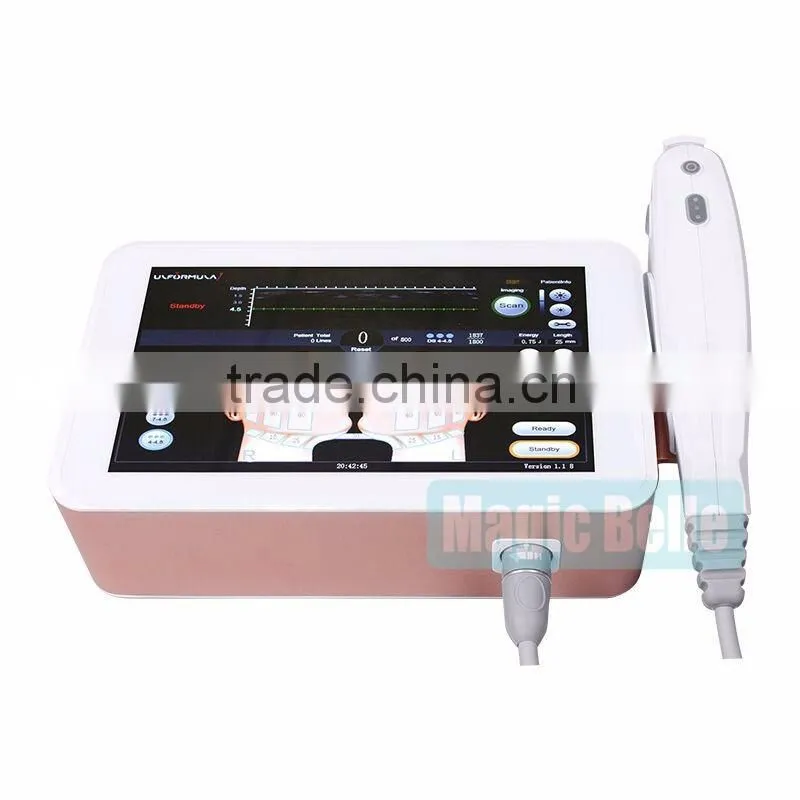 Professional HIFU Beauty Machine!!! Body Shapping/Anti-wrinkle HIFU Machine with Teaching Video