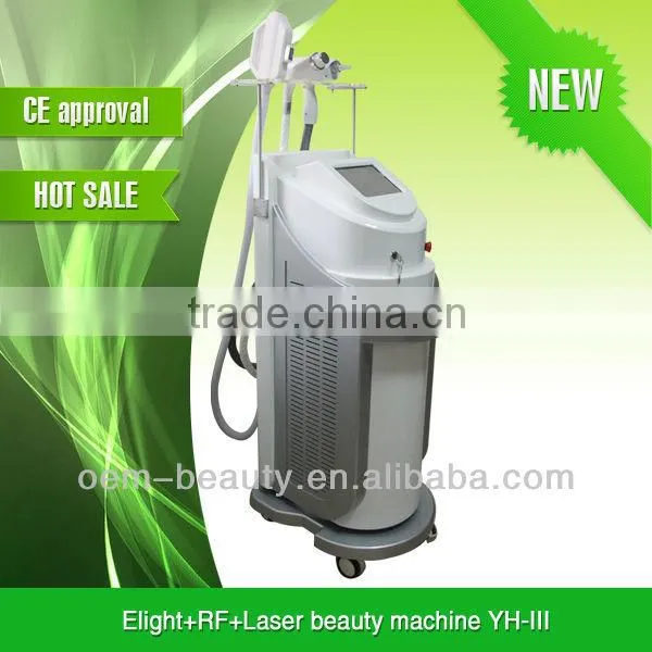 NEW RF skin rejuvenation ND YAG laser tattoo removal machine ipl elight for loss weight