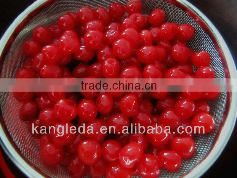 3kg canned red cherries in light syrup