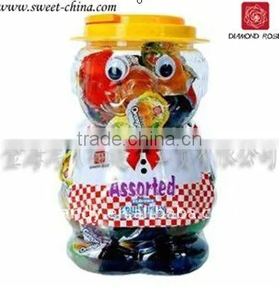 10 pieces colorful fruit jelly