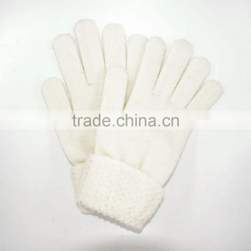 women's winter warm knit gloves