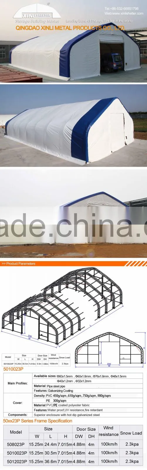 Industrial Shelter/Storage Tent/cargo store