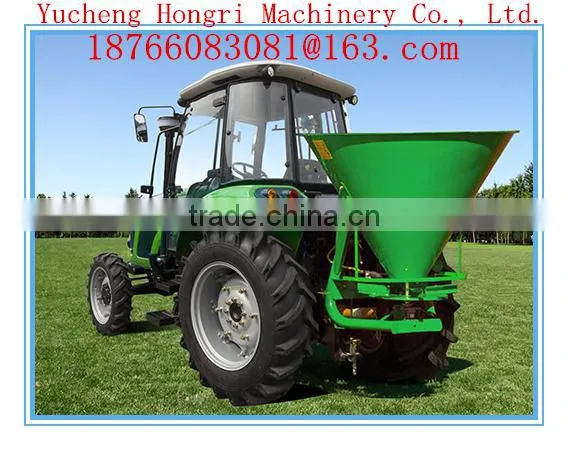 Small tractor Funnel-shaped agricultural fertilizer spreader