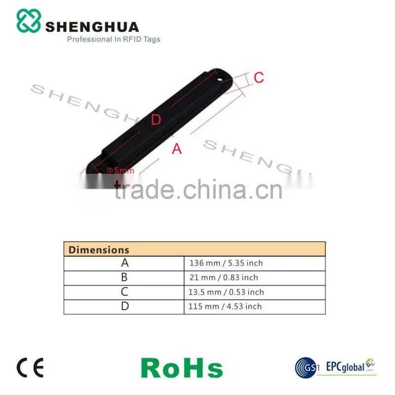 Alien H3 ABS Plastic RFID Metal Tag EPC GEN 2 Anti-metal Item Tracking