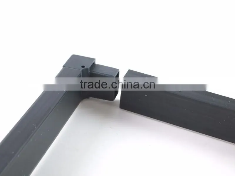 DIY PVC thickened frame window screen