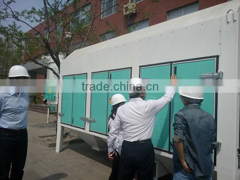 Steel grain silos cleaning machine price