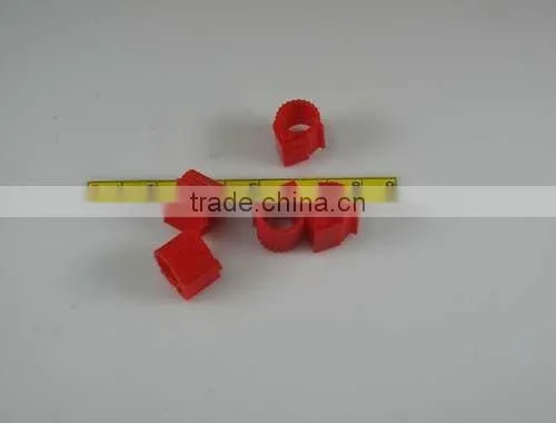 Cheap UHF Passvie Unique RFID Non-contact Animal Foot NFC Ring Tag For Livestock Tracking and Management