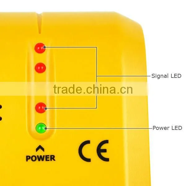 3-in-1 Detector Find Metal Wood Studs AC Voltage Live Wire Scanner Finder with Groove + Buzzer