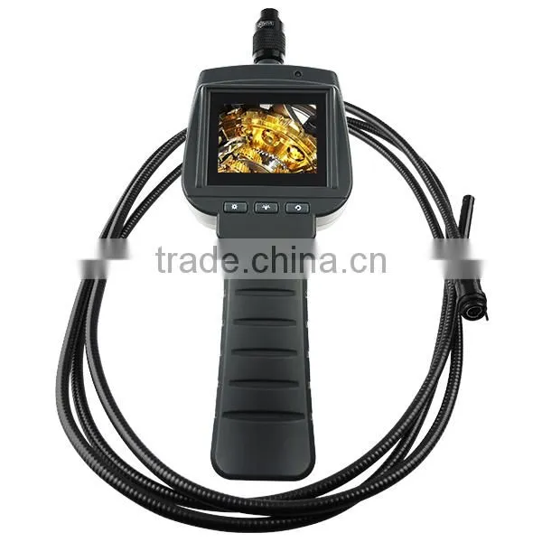 3M Cable Industrial 2.4" HD Endoscope 9mm Camera 4 LED Snake Scope Waterproof IP67 Car Engine Inspection Pipe Borescope