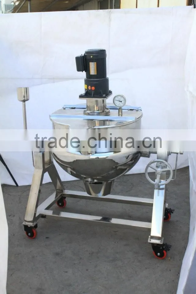 Wenzhou Tilting Porridge Making Machine, Gas Jacketed Kettle, Tilting Machine