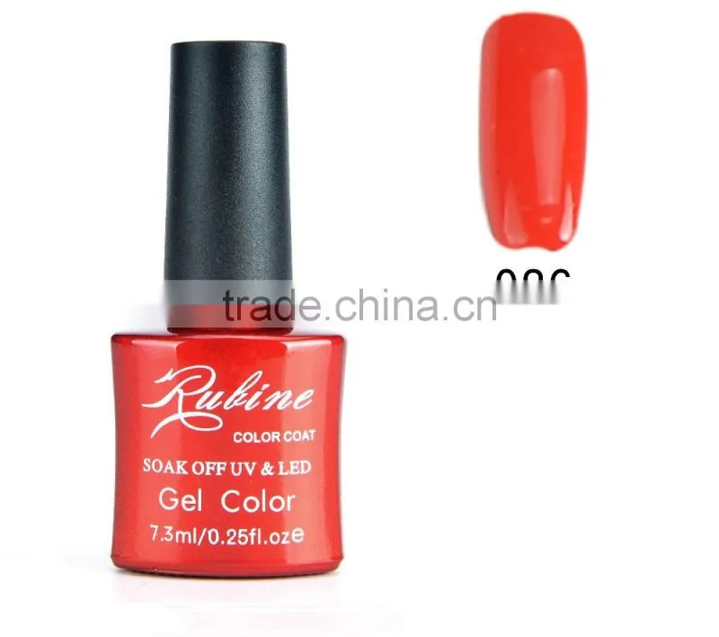2016 Cheap Gel Nail Polish The Lowest MOQ Colorful UV Gel Nail Polish