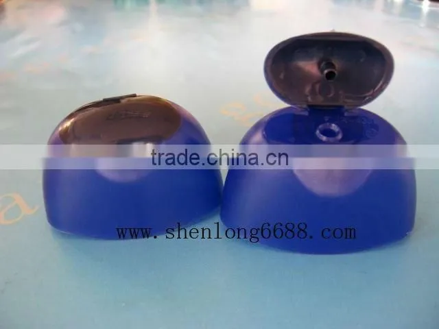plastic flip top bottle cap for lotion
