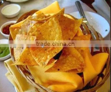 Fried maize chip making machine /production line /machinery