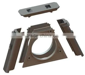 Q383F Supply best price overhead chain sandblasting machine for surface buffing