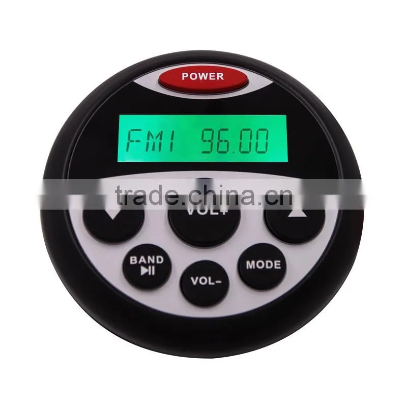 Waterproof player center aux simple to use BT