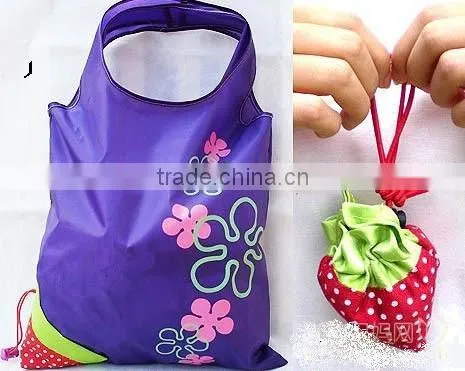 Collectible Foldable Fruit Shape 170T polyester Shopping Bag