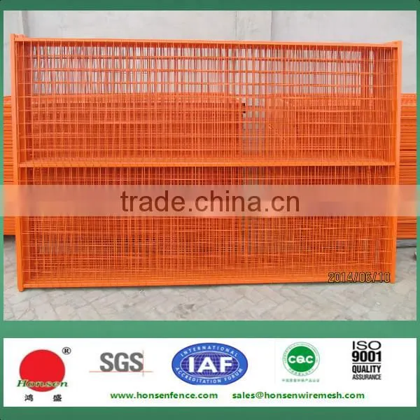 Anping hongsheng Factory High Quality Galvanized Portable Welded Mesh Temporary Fence Panel Hot Sale For Construction Site