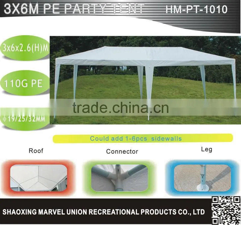 Beautiful White Marquee Party Tents 3x6m