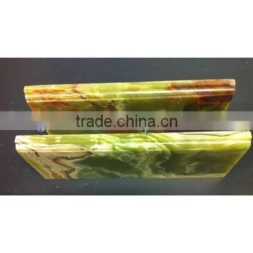 Natural stone Pakistan Supplier ONYX CHAIR RAIL MOLDING COLLECTION