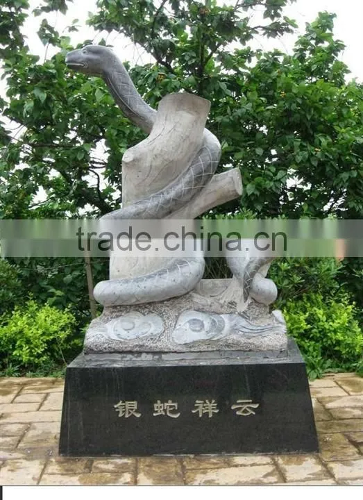 Handmade Snake Stone Carving