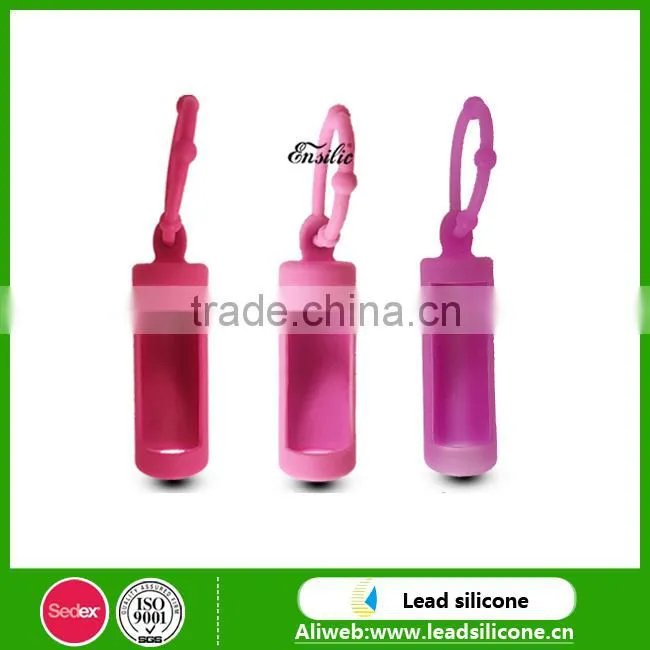 Any Pantone Color Silicone Lipstick Holder/Fashion Silicone Lipstick Case