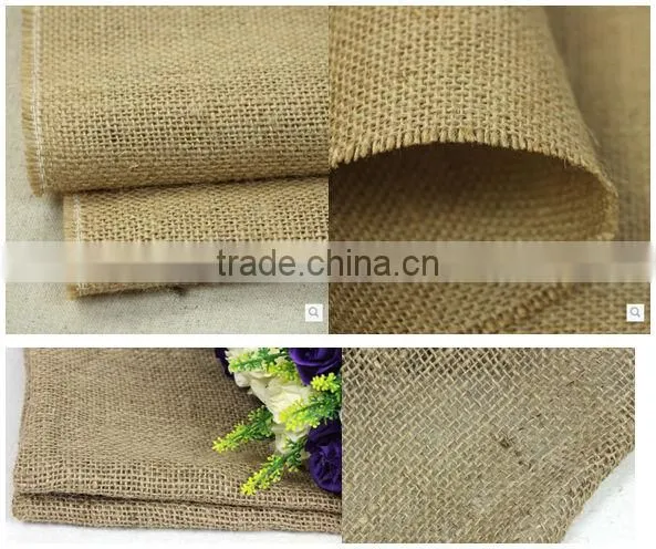 2015 Wholesale New Design 100% Jute Fabric for Flower wrapping
