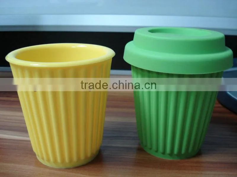 promotional chatter marks colorful silicone mug