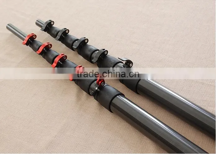 telescopic carbon fiber tube rod for fishing pole