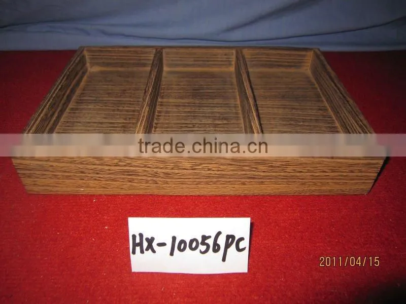 healthy multi-purpose wooden tray,food tray