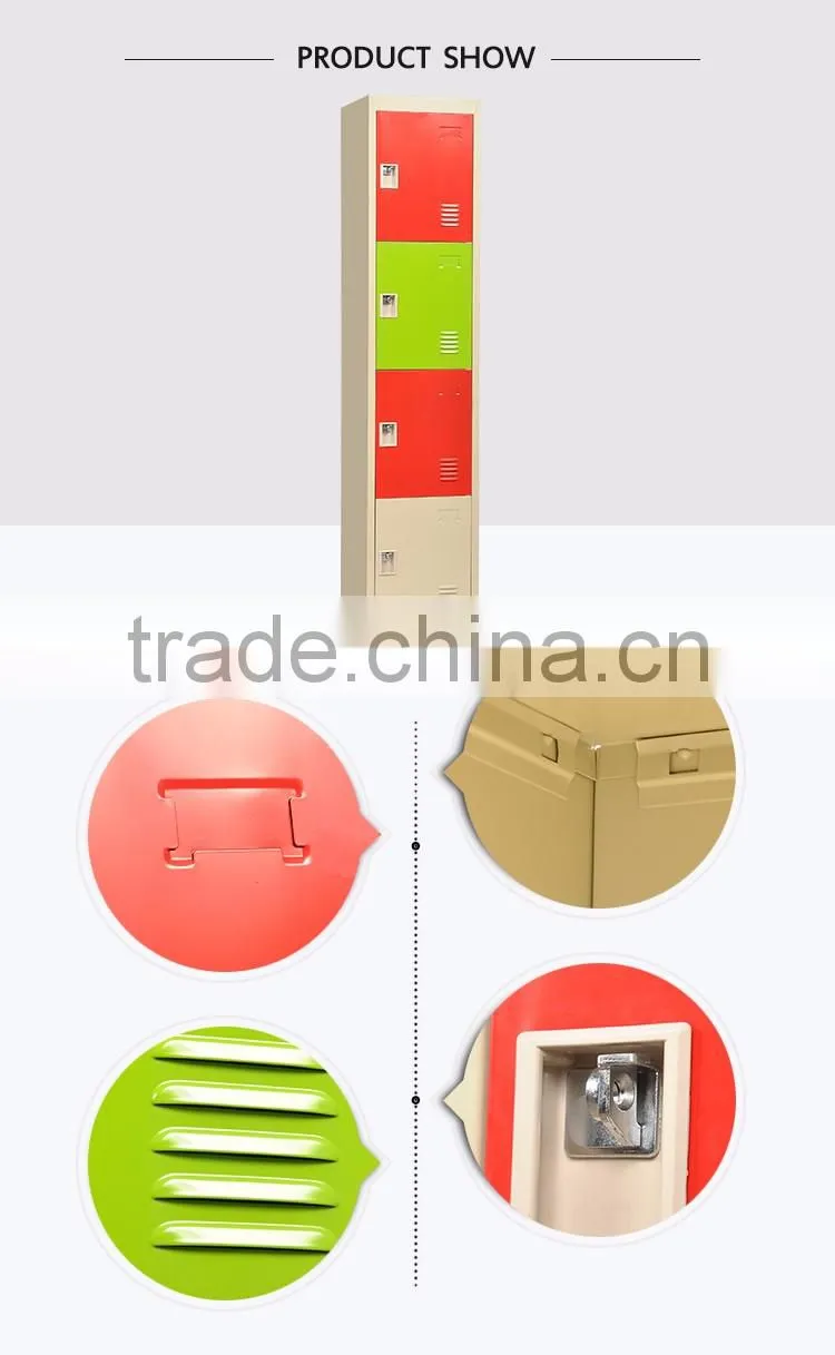 New design good quality football steel locker 4 door locker