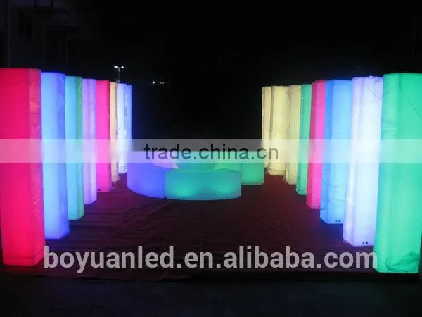 led illuminated lighting column stand furniture