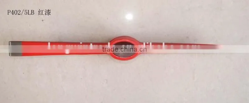 High quality free forged steel gardening tool pickaxe P402