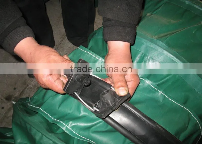 Ventilation Pipe With The Metal Ring End/Mining Fire Resistant Air Duct And Negative Pressure Air Duct For Mining Use
