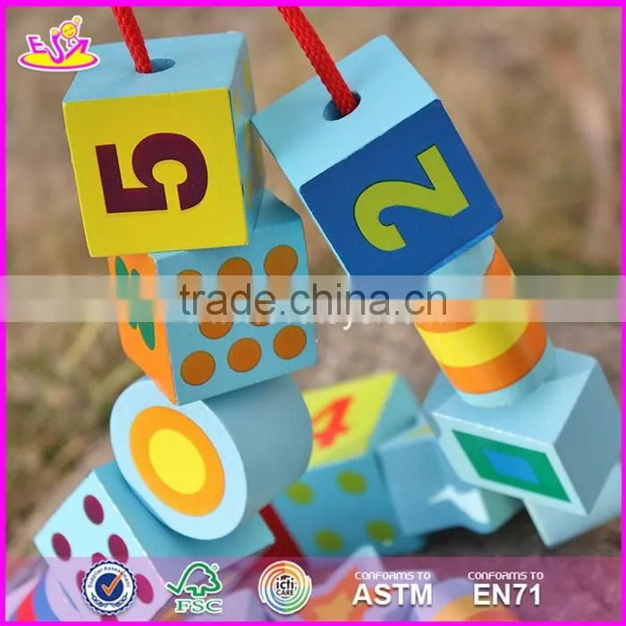 2017 Funny educational toys wooden toddler games W11E065-S