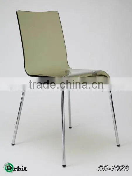 Plastic adjustable height bar chair, modern swivel pub bar chair