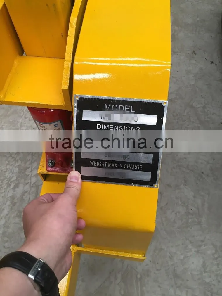 Supply Mini Optical Fiber Cable Reel Trailer Max 1.5T ,CHINA / Hydraulic Steel wire rope drum trailer